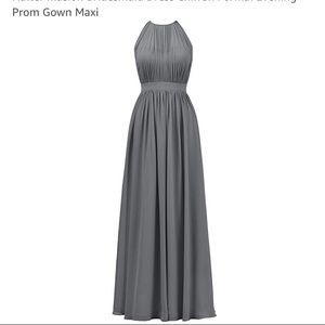 Alicepub Halter Illusion Bridesmaid Formal Evening